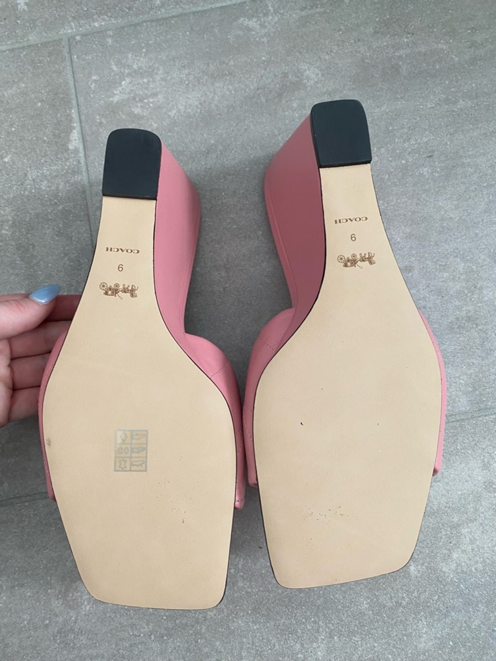 Coach Women's Emma Wedge
Sandal Bubblegum Size 9 - Picture 7 of 7